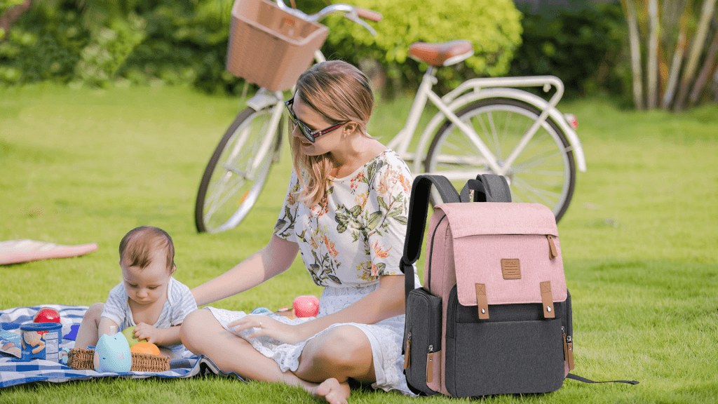 large capacity diaper bag-acuvick