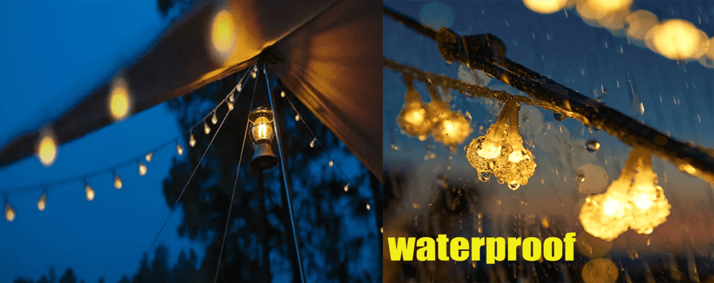 Outdoor String Camping Lights Waterproof - Acuvick