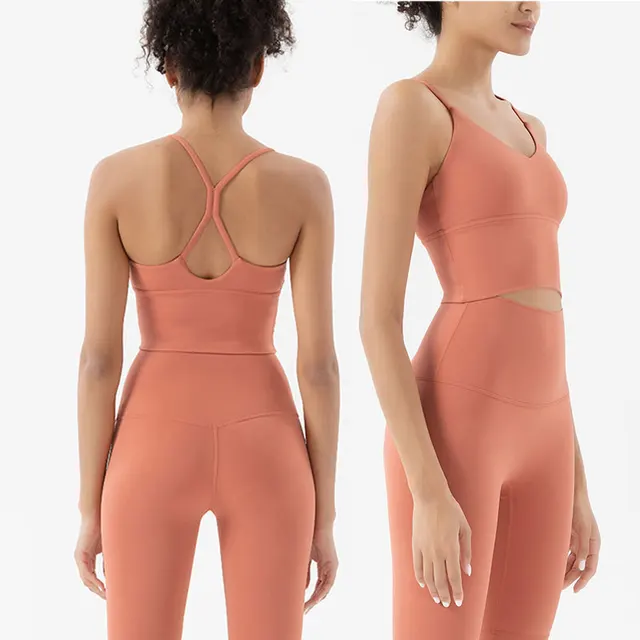 Alt: " High waisted criss cross back leggings two piece Set product image – Acuvick " variations
