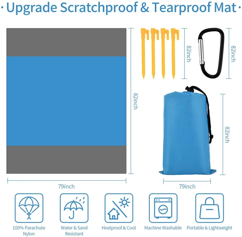 Mattress Mat Foldable Outdoor Blanket Camping Yoga Mat - Image 3