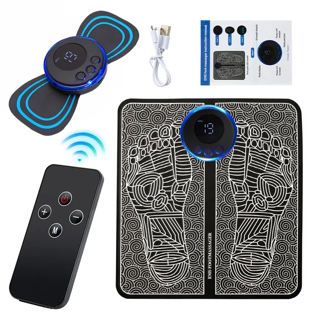Alt: " EMS Foot Massager with Electrical Muscle Stimulation Technology product image – Acuvick " variations