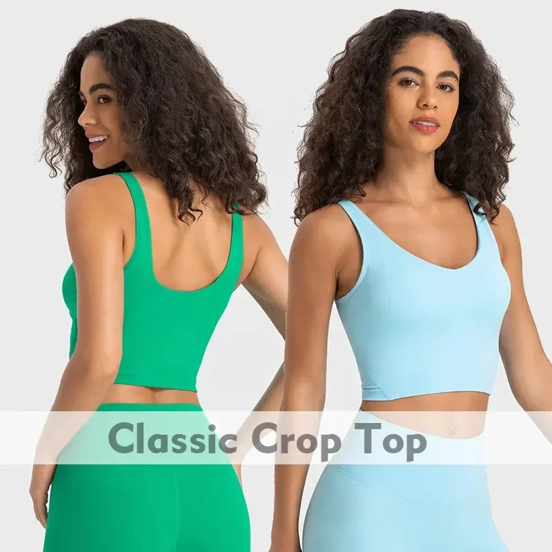 crop racerback tank