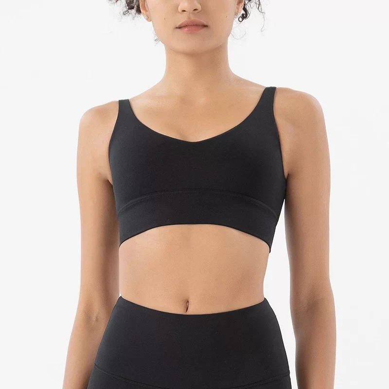 Tight Top Crop Gym Sports Bra Fitness