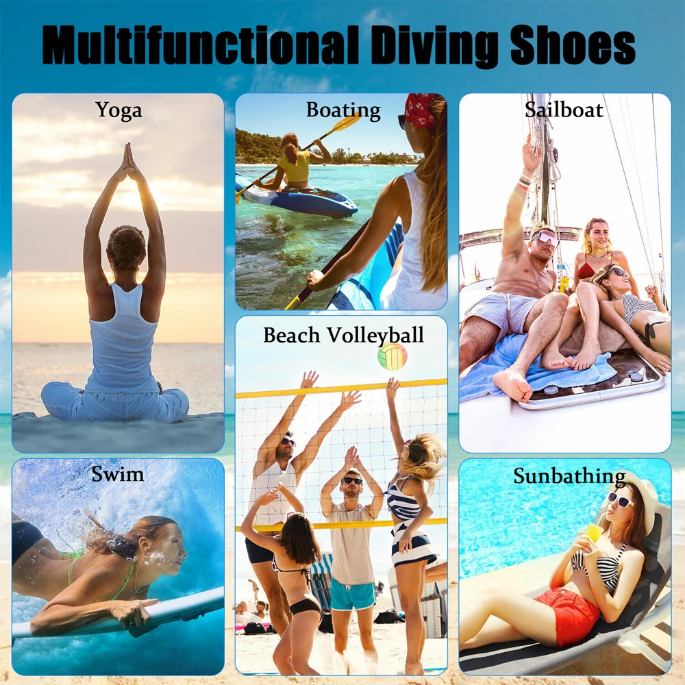 Alt: " Water Shoes for Men Beach Walking Shoes Womens product image – Acuvick " Lightweight beach water shoes for men and women