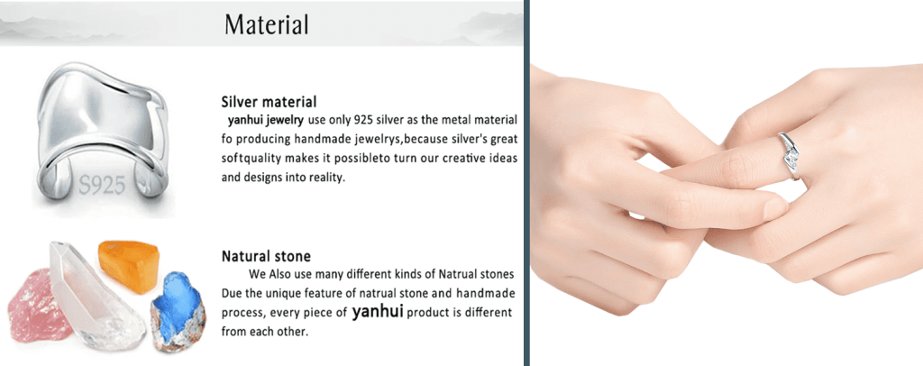 The jewelry Meterial List