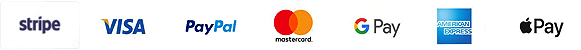 Secure payment options at ACUVICK including credit cards, Stripe, PayPal, G pay and digital wallets