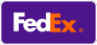 FedEx fast shipping partner logo ensuring dependable order delivery
