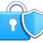 Secure account management icon representing protected user profiles