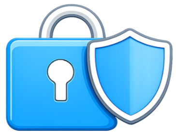 Secure account management icon representing protected user profiles