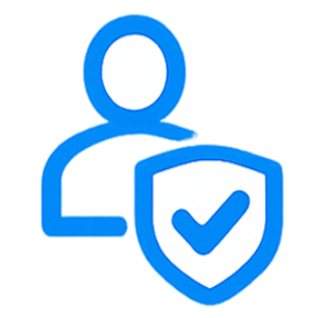 Secure User Dashboard icon for managing tech orders and profiles safely
