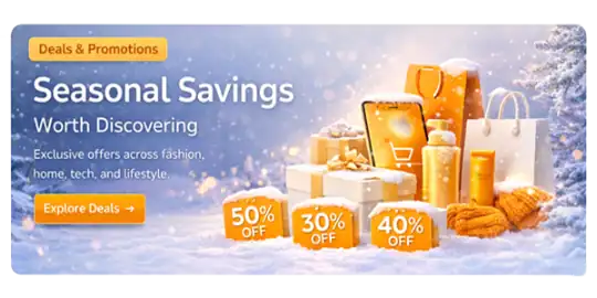 Discover Acuvick’s latest seasonal promotions and limited-time savings across popular shopping categories