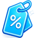 Big Savings icon showing handpicked deals with exceptional value
