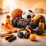 Sports and fitness gear for training and outdoor activities.