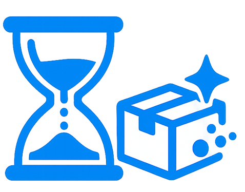 Limited Availability icon showing time-sensitive products and changing clearance inventory
