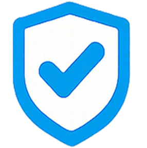 Shop with Confidence icon representing secure checkout and trusted support