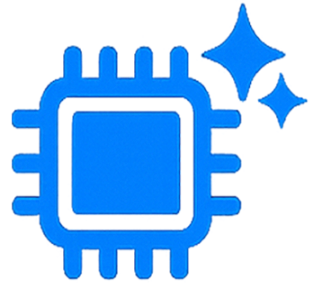 Smart Tech icon highlighting modern and practical technology innovations