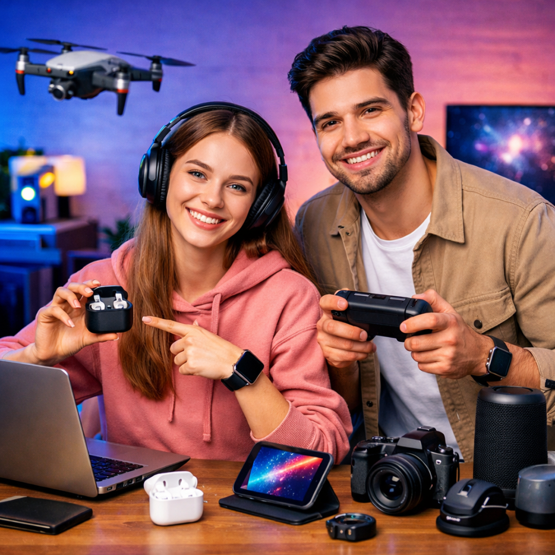 Tech and gadgets deals featuring the latest electronics, smart devices, and accessories at great prices