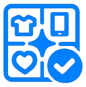 Top Picks icon highlighting carefully selected products across key categories
