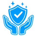 Verified Protection icon ensuring secure and trusted protection for users and transactions