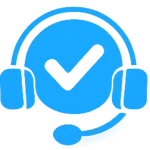 Contact ACUVICK support team icon representing customer service and assistance