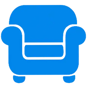 Home and kitchen icon representing modern living essentials