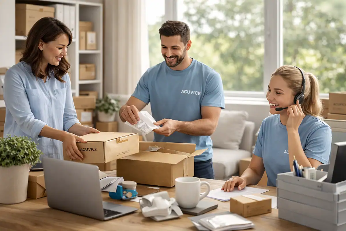 Professional team collaborating in a modern office representing trust, transparency, and enterprise commitment.