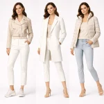 Women’s modern outerwear including jackets and coats for stylish layering
