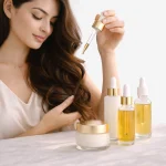 Hair oils and hair serums for nourishing and protecting hair