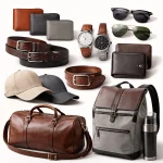 Men’s accessories wallets belts bags watches and sunglasses collection