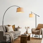 Modern floor lamps and standing LED lamps for living room lighting