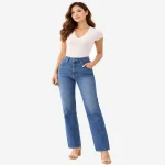 Alt: " Jeans product image – Acuvick " Women modern denim jeans fashion Malaysia