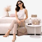 Women's fashion accessories including jewelry bags and stylish accessories