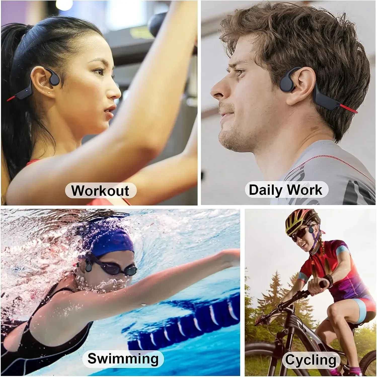 Alt: " Open-Ear Bone Conduction Bluetooth Headphones with 32GB MP3 product image – Acuvick " Open-Ear Bone Conduction Bluetooth Headphones with 32GB MP3 - Image 6