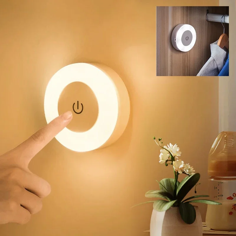 Alt: " Rechargeable LED Touch Night Light for Bedroom & Home product image – Acuvick " Rechargeable LED Touch Night Light for Bedroom & Home - Image 2