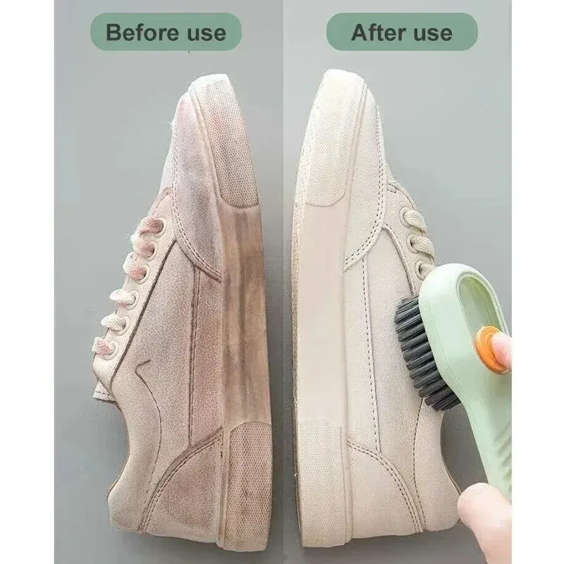 Alt: " Automatic Soap Dispensing Shoe Cleaning Brush with Soft Bristles product image – Acuvick " Automatic Soap Dispensing Shoe Cleaning Brush with Soft Bristles - Image 4