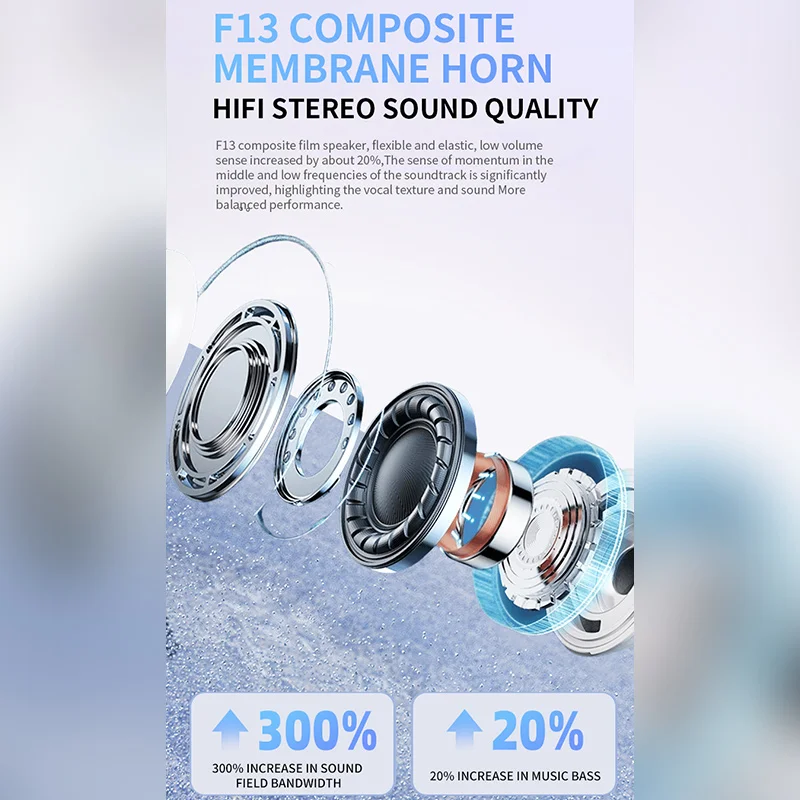 Alt: " Premium Air Pro Wireless Bluetooth Earbuds with Charging Case product image – Acuvick " Premium Air Pro Wireless Bluetooth Earbuds with Charging Case - Image 4