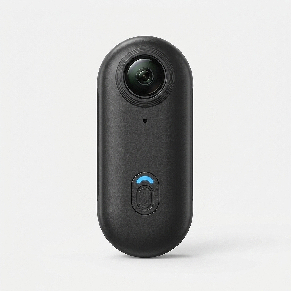 Alt: " 4K Mini WiFi Waterproof Action Camera – Wearable Body Cam product image – Acuvick " Premium 4K Mini WiFi Action Camera portable accessories including wearable mounts, back clip, charging cable, and mounting components for convenient hands-free recording.