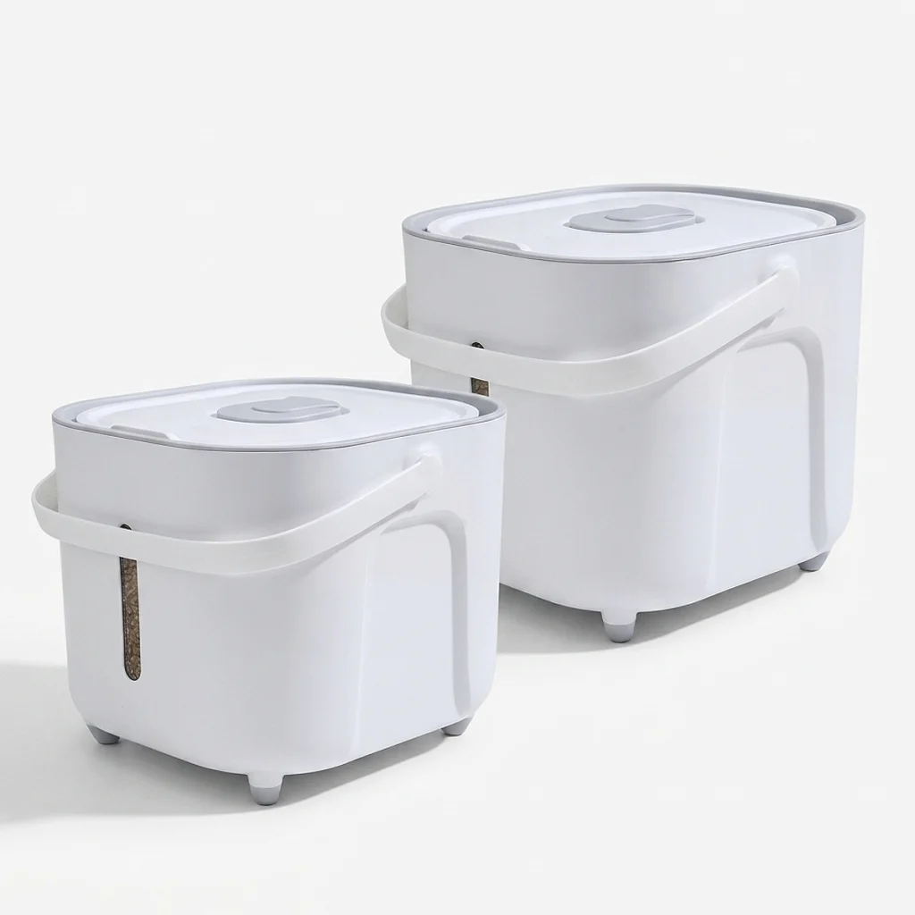 Premium Airtight Pet Food Storage Container with Moisture-Proof Sealed Lid
