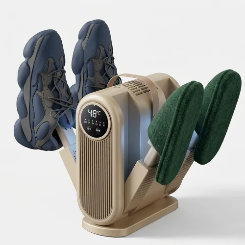 Alt: " Home product image – Acuvick " Premium Foldable Electric UV Shoe Dryer with 360° Hot Air Circulation and Timer for Fast Drying