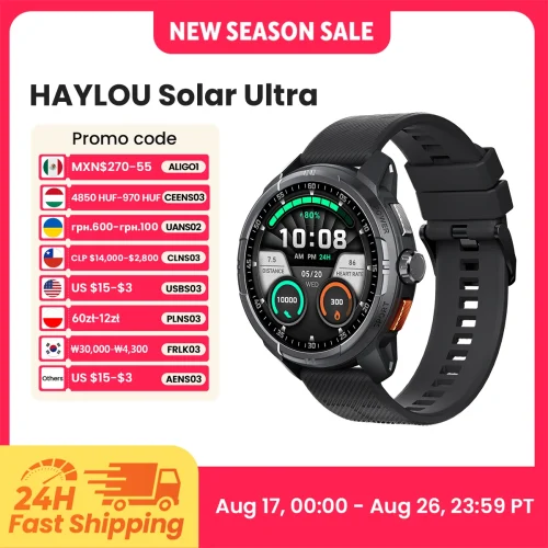 HAYLOU Solar Ultra GPS Smartwatch