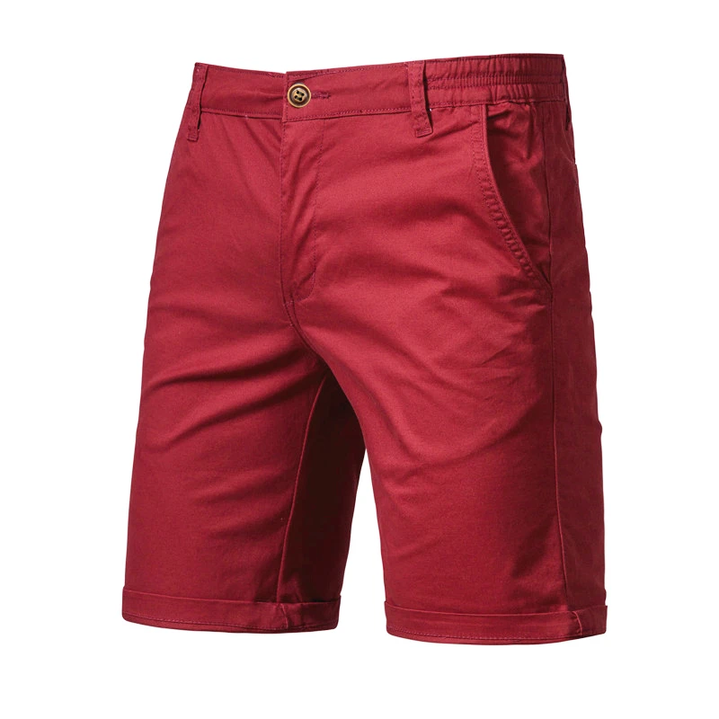 Alt: " Men's 100% Cotton Business Casual Shorts product image – Acuvick " Men's 100% Cotton Business Casual Shorts - Image 16