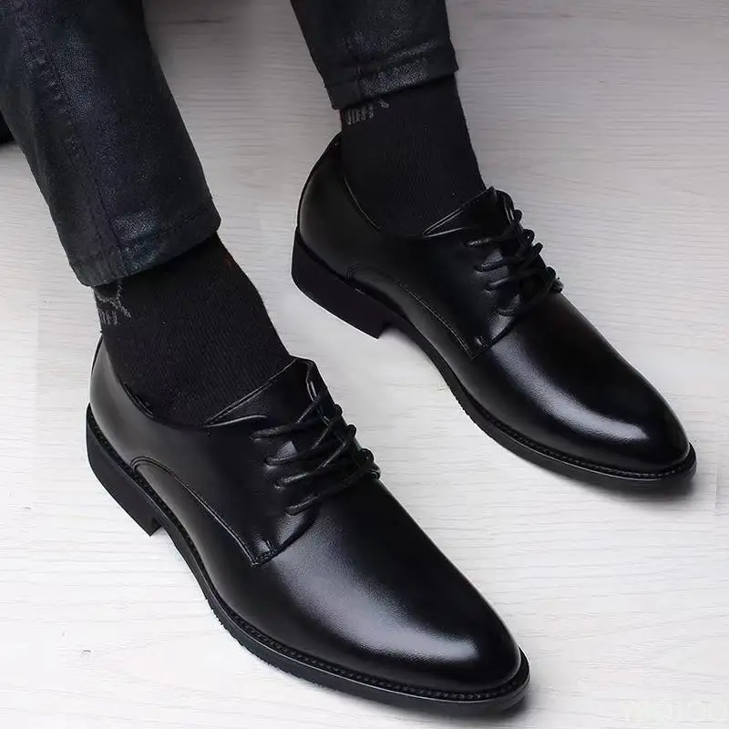 Alt: " Men's Height-Increasing Slip-On Loafers product image – Acuvick " Men's Height-Increasing Slip-On Loafers - Image 5