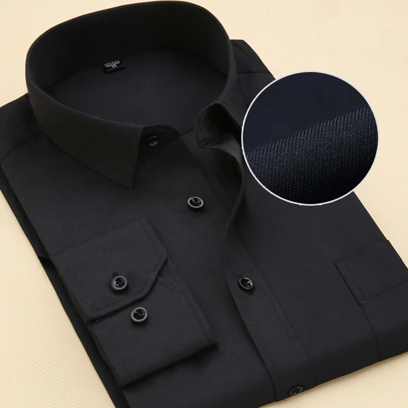 Alt: " Premium Men's Slim Fit Business Dress Shirt product image – Acuvick " Premium Men's Slim Fit Business Dress Shirt - Image 11