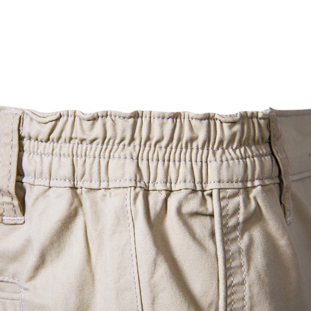 Alt: " Men's 100% Cotton Business Casual Shorts product image – Acuvick " Men's 100% Cotton Business Casual Shorts - Image 5
