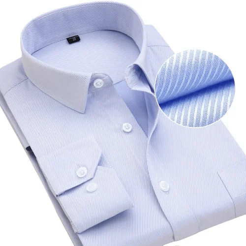 Alt: " Home product image – Acuvick " Premium Men's Slim Fit Business Dress Shirt