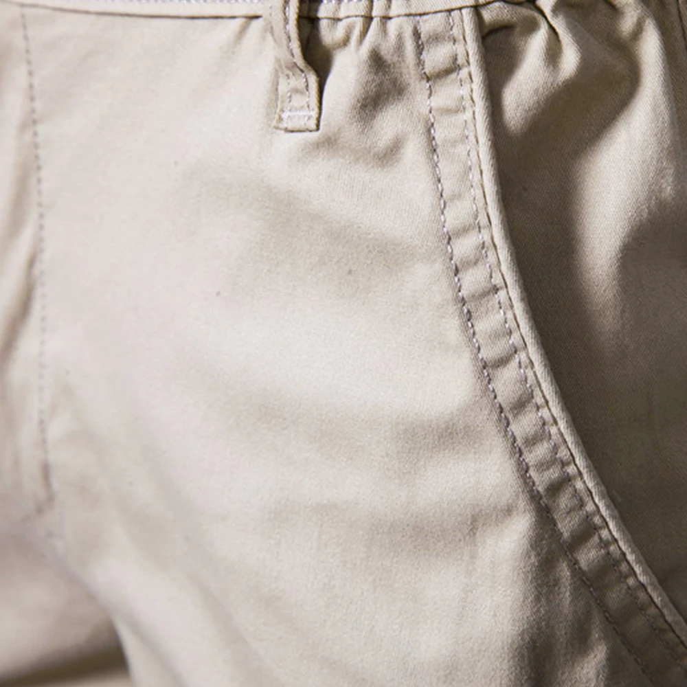 Alt: " Men's 100% Cotton Business Casual Shorts product image – Acuvick " Men's 100% Cotton Business Casual Shorts - Image 6