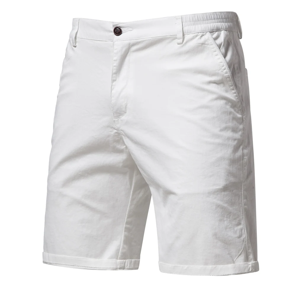 Alt: " Men's 100% Cotton Business Casual Shorts product image – Acuvick " Men's 100% Cotton Business Casual Shorts - Image 7