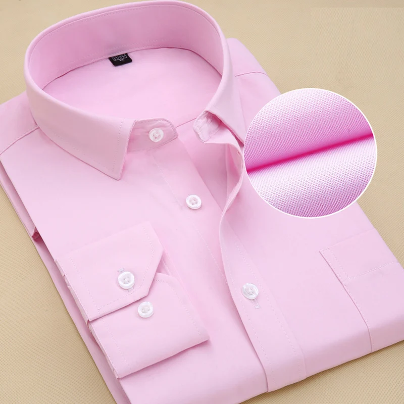 Alt: " Premium Men's Slim Fit Business Dress Shirt product image – Acuvick " Premium Men's Slim Fit Business Dress Shirt - Image 14