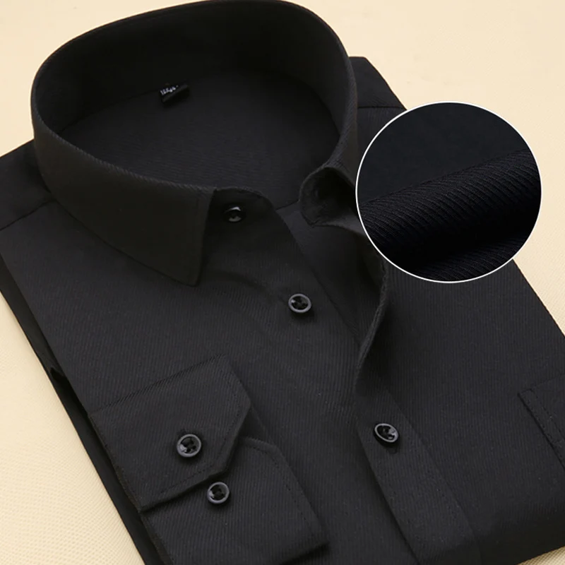 Alt: " Premium Men's Slim Fit Business Dress Shirt product image – Acuvick " Premium Men's Slim Fit Business Dress Shirt - Image 17
