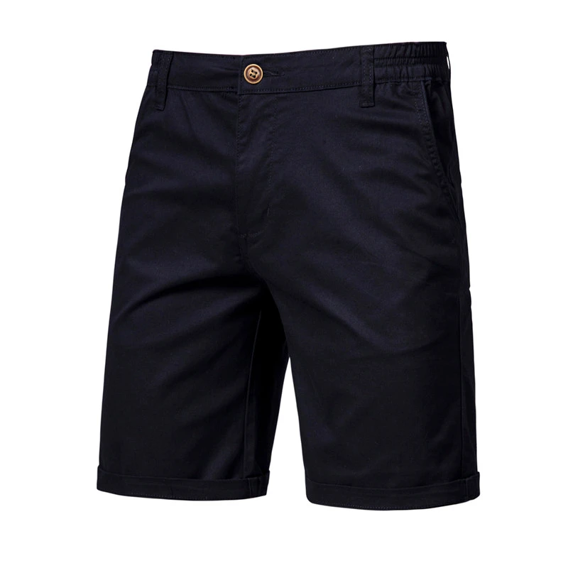 Alt: " Men's 100% Cotton Business Casual Shorts product image – Acuvick " Men's 100% Cotton Business Casual Shorts - Image 8